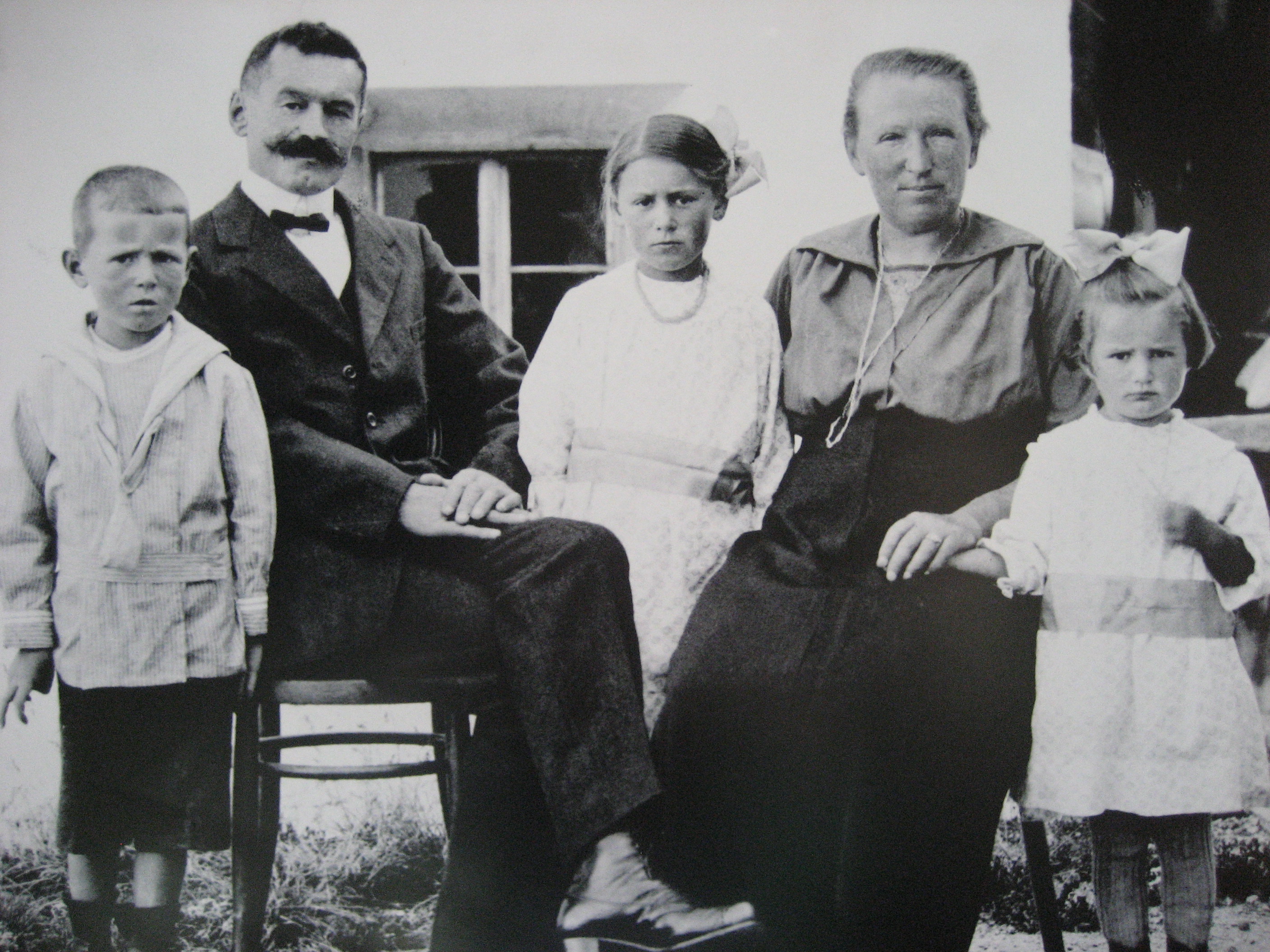 altes Familienportrait